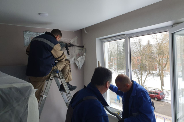 Кейс по установке кондиционера в квартире