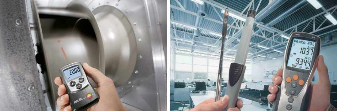 испытания систем вентиляции