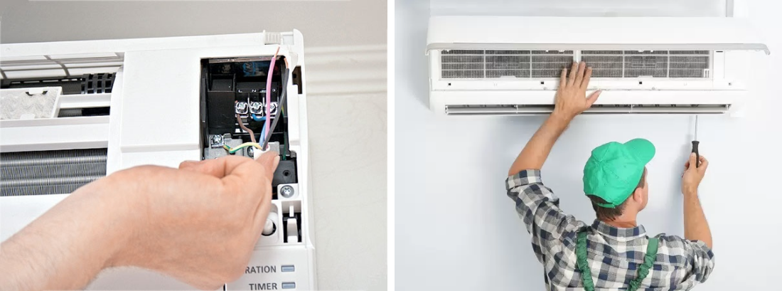 установка сплит системы